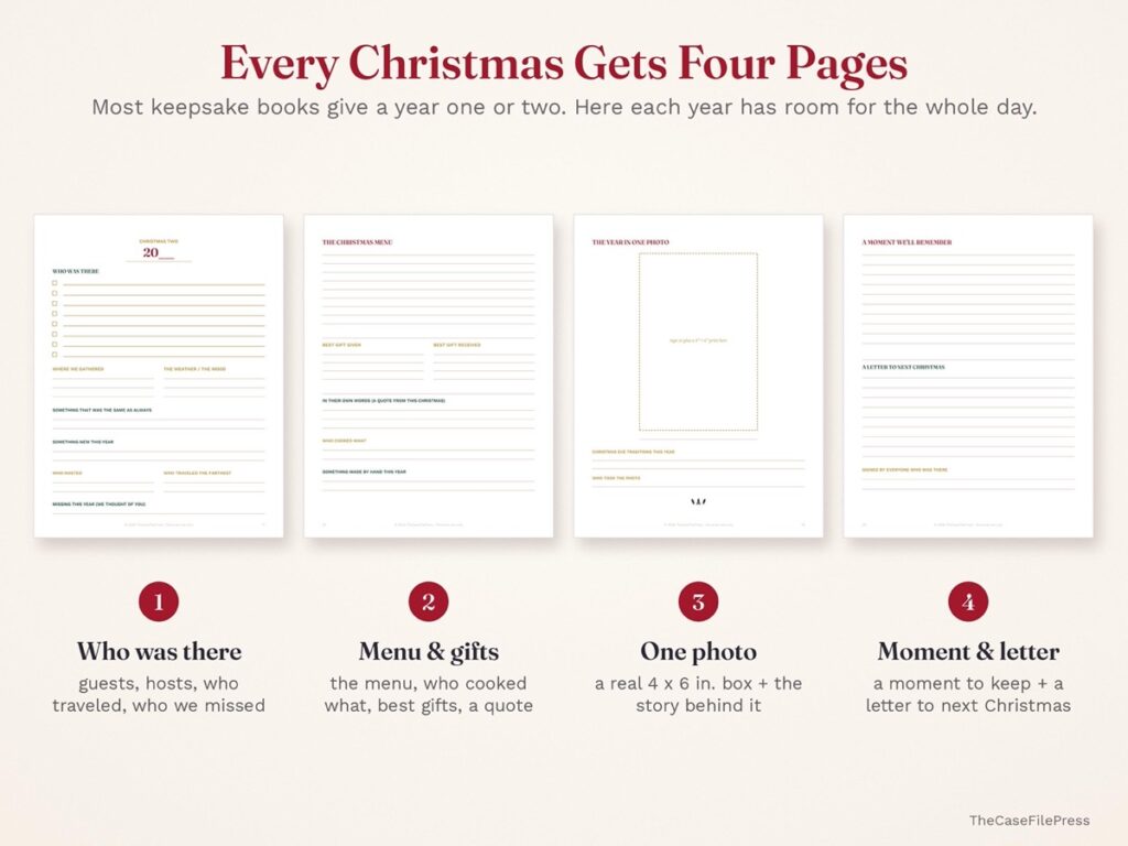 Christmas Family Memory Book, photo 2