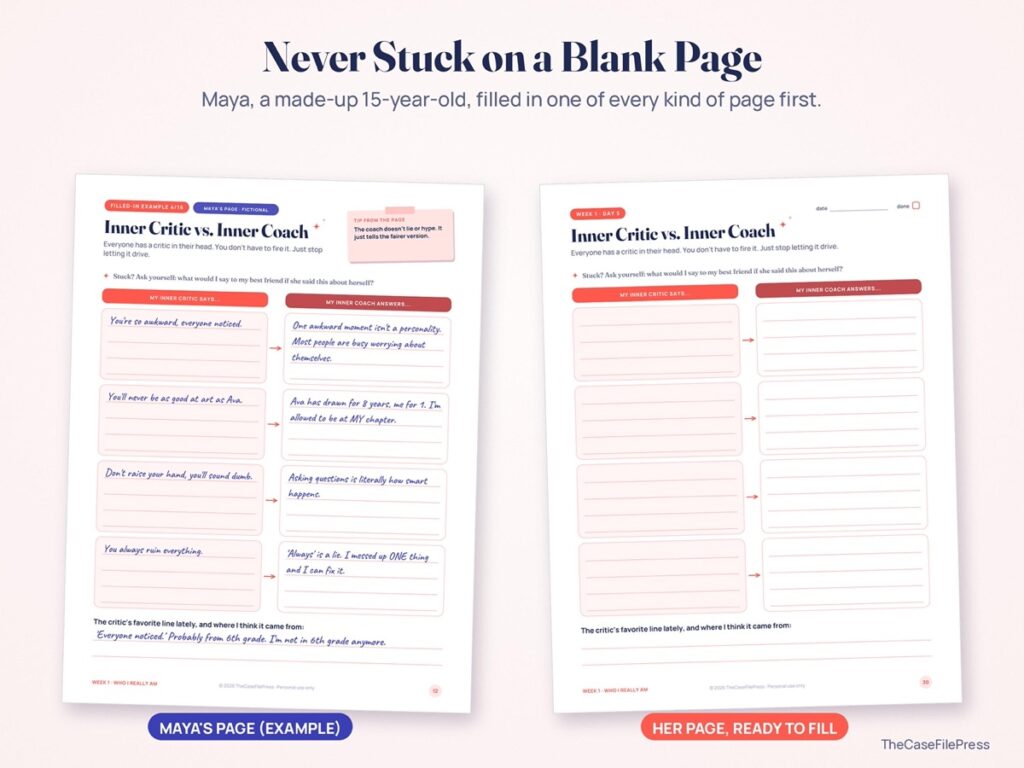 The Self-Worth Workbook for Teen Girls, photo 4