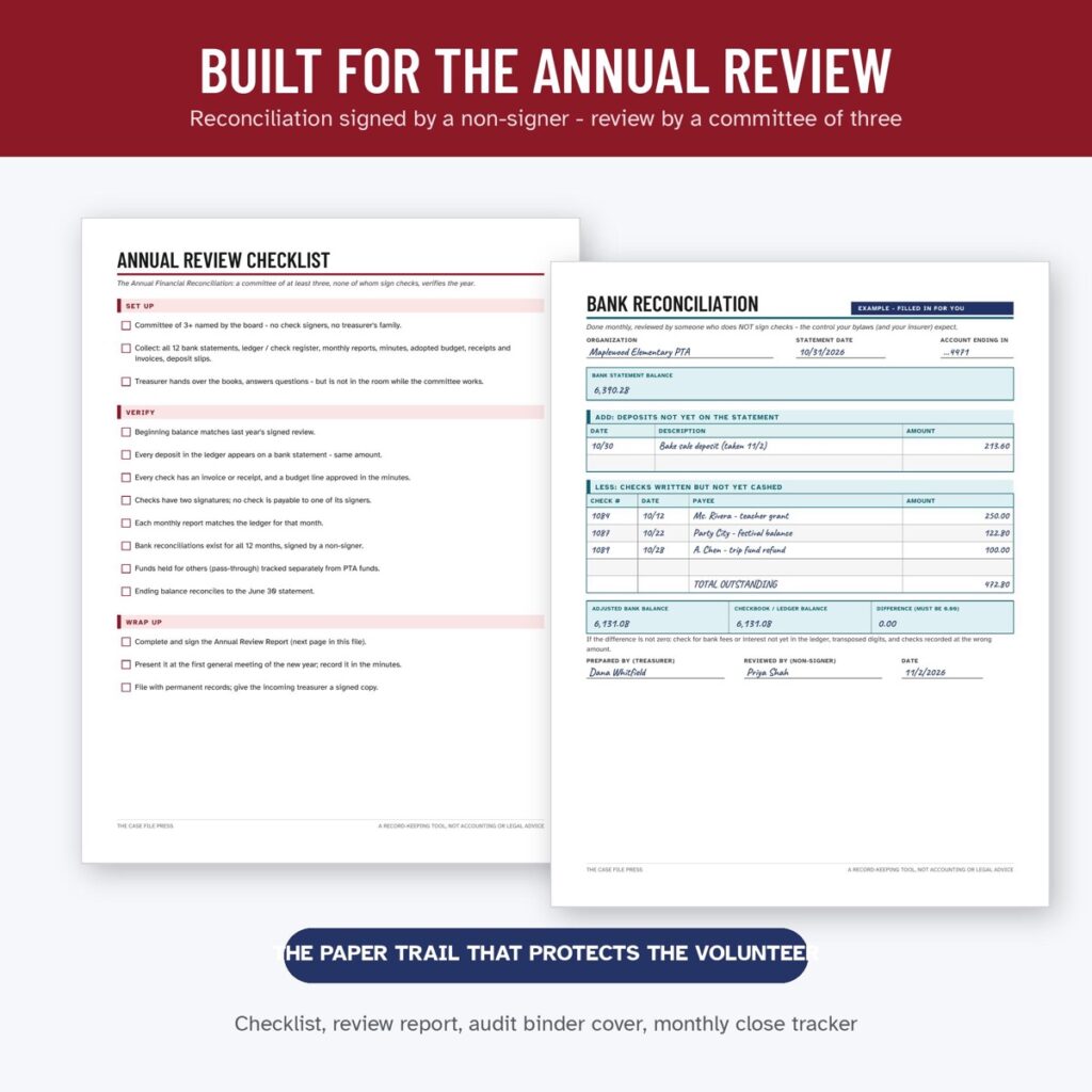 PTA Treasurer Report Bundle, photo 4